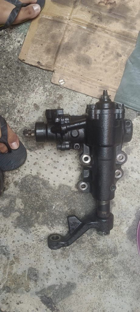 whirring noise when starting happens due to faulty power steering pump