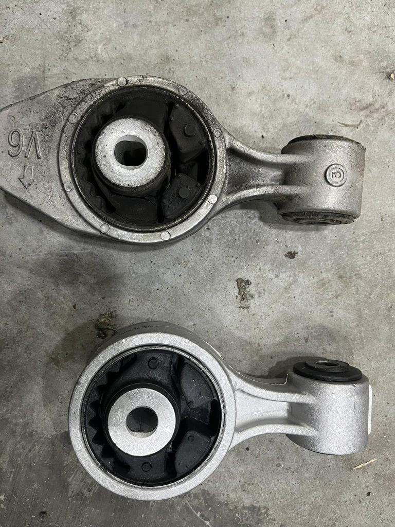 Worn Engine Mounts