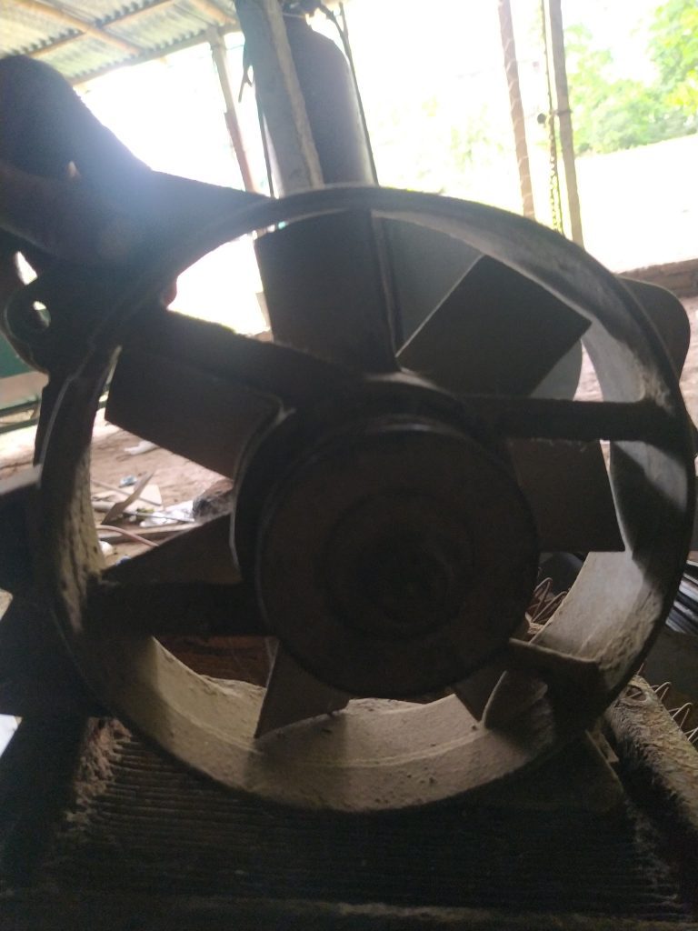 Dirty Cooling Fan is a reason for fan noise after turning engine off