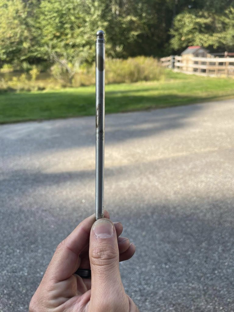 Stuck engine valve