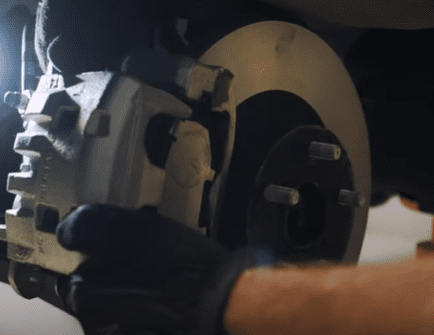 install brake parts after lubricating