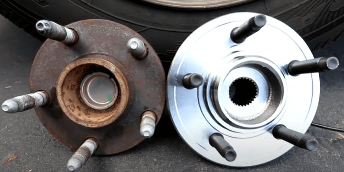 wheel bearings bad & good