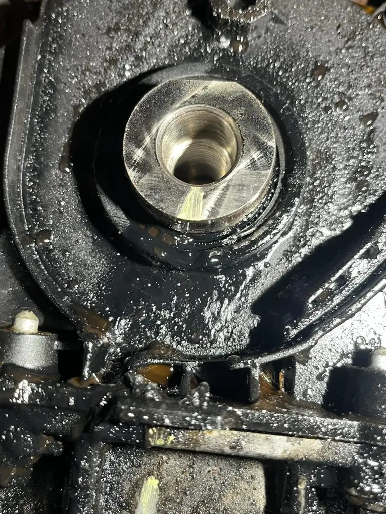 If this camshaft are not lubricated enough you'll face ratting sound when idle your car