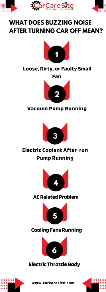 What Does Buzzing Noise After Turning Car Off Mean?