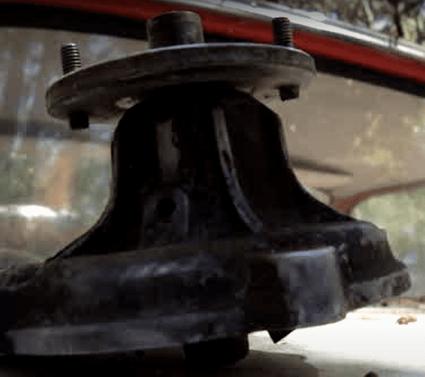 Diagnosis bad water pump bearing