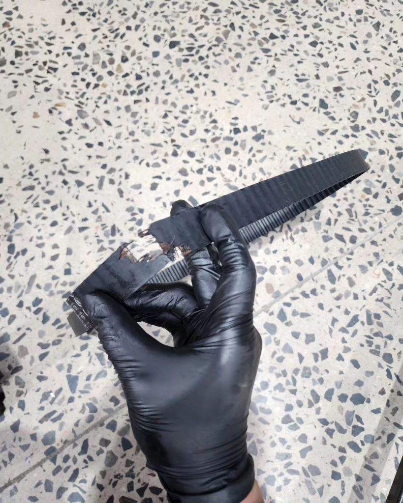 Timing belt Improper Timing Belt