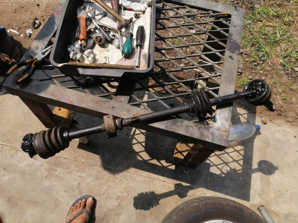 whole axle replacing