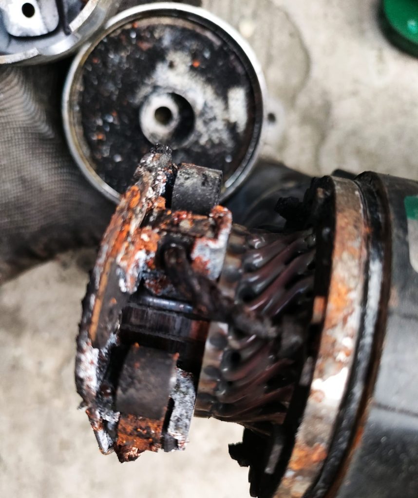 Starter Motor Malfunction.