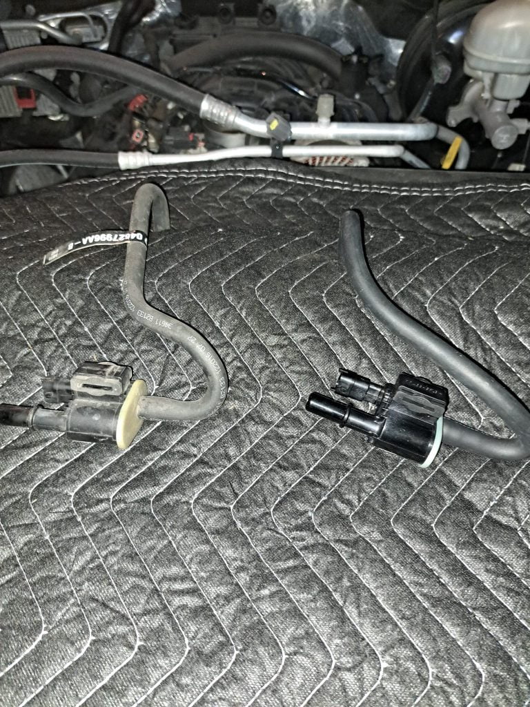 purge valve change