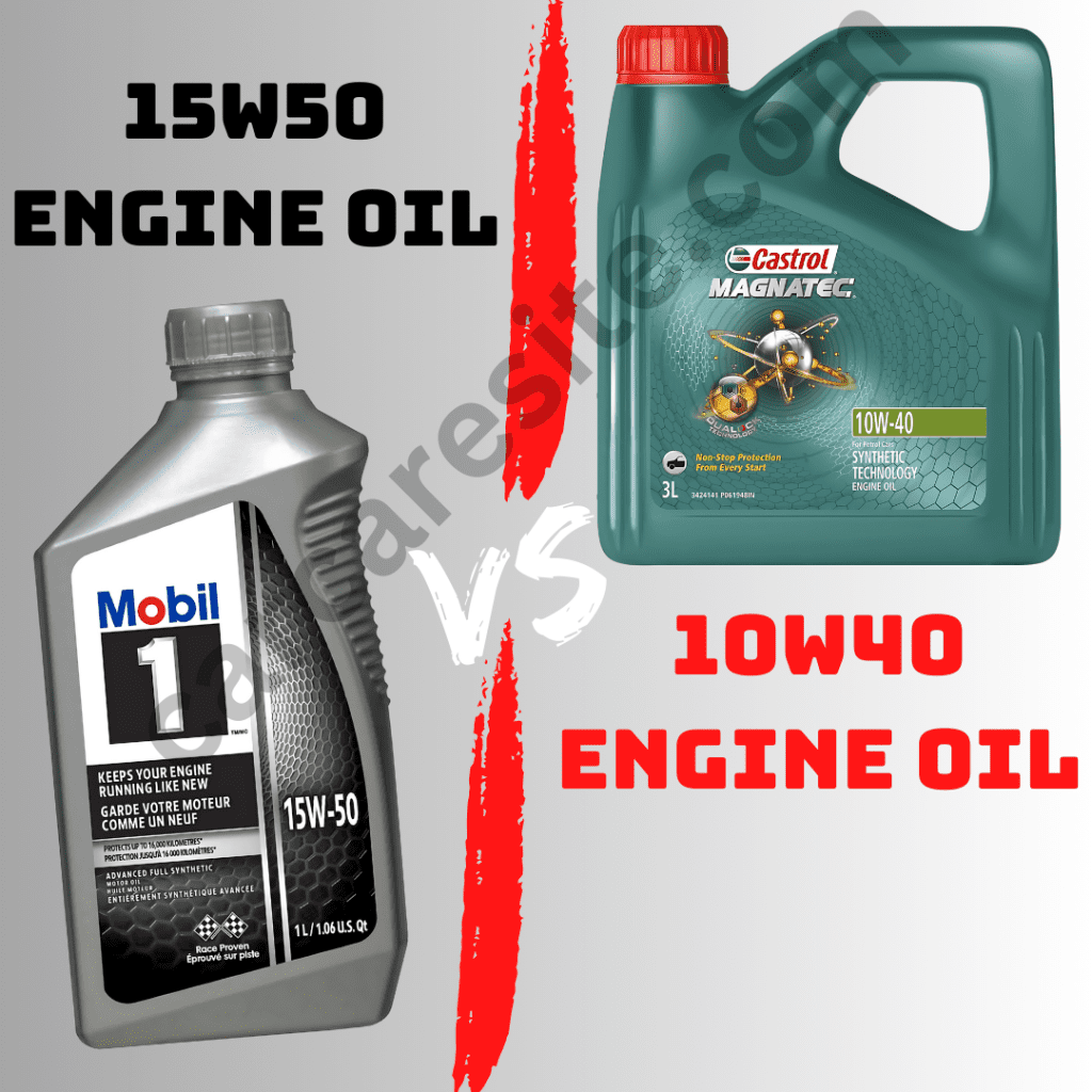 15W50 vs 10W40