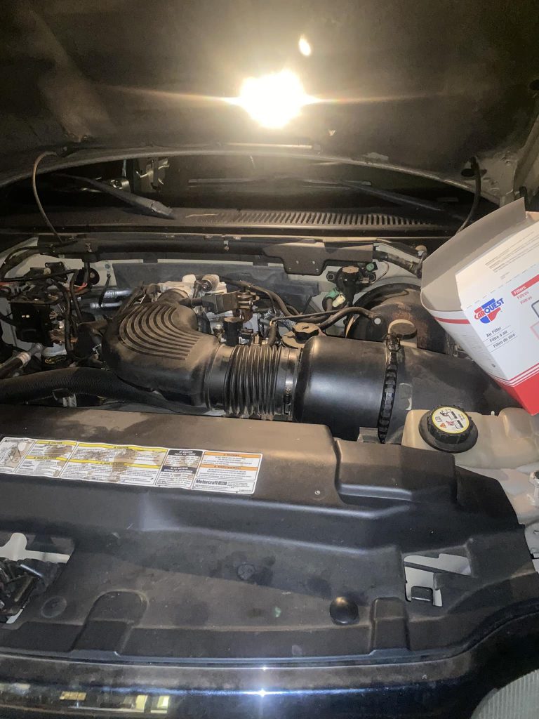 Found a vacuum leak