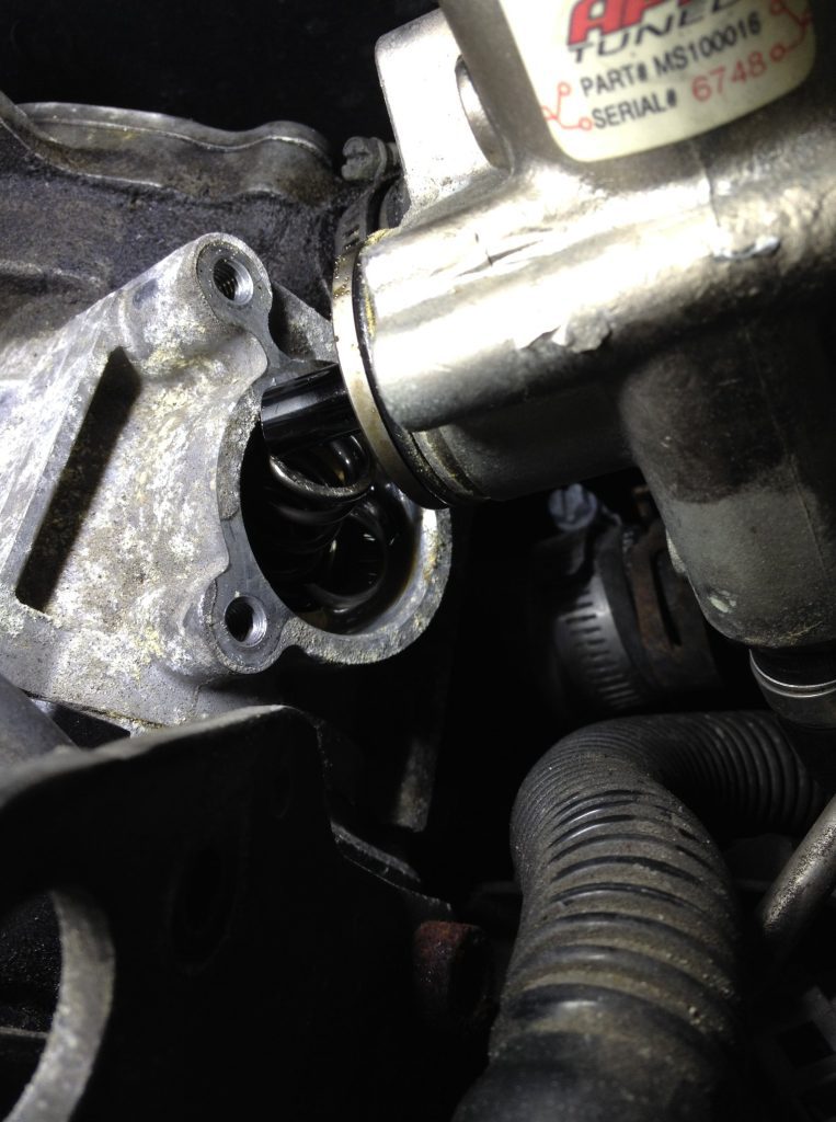 I checked supply from low pressure pump