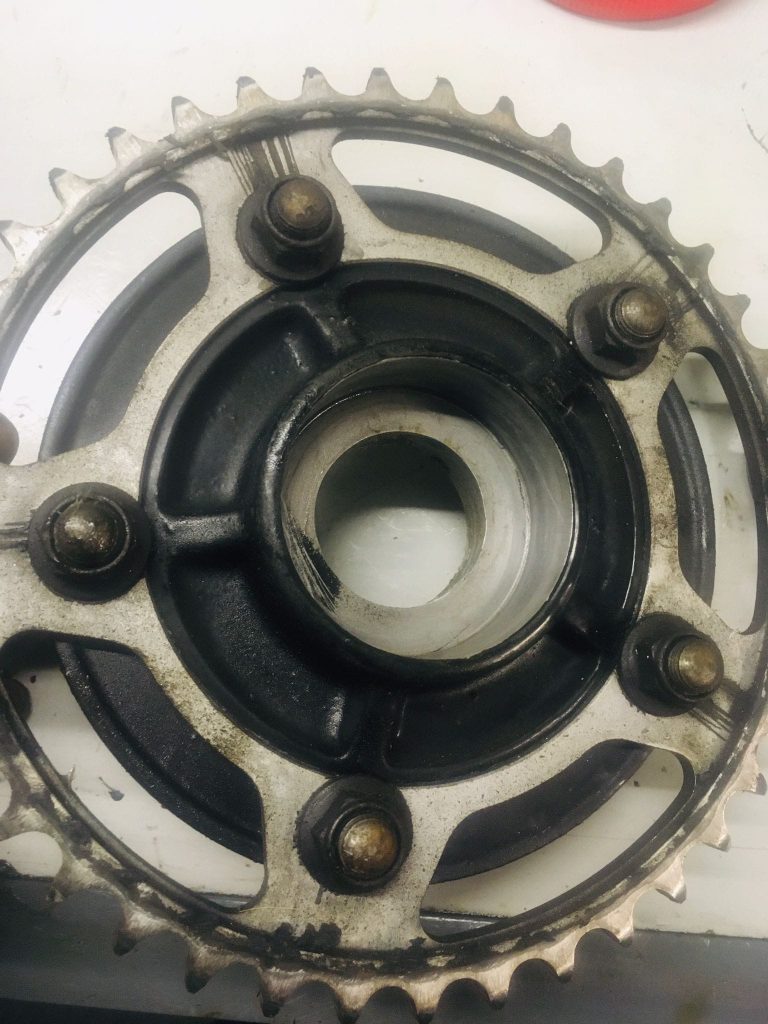 New wheel bearings for the suzuki gsx1400 to solve grinding noise when driving issue